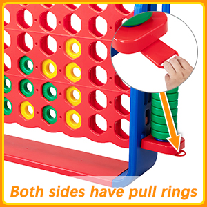 Large Jumbo Connect Four in a Row Game for Kids and Adults