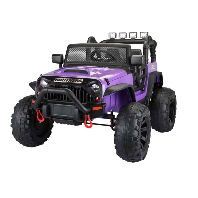Tobbi 2 Seater Power Wheels 12v Ride On Jeep With Remote Control TH17Y0498 2