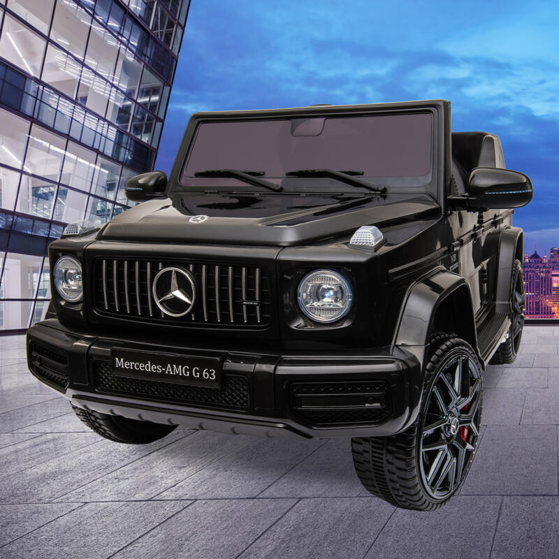 Tobbi 12V Mercedes-Benz AMG G63 Kids Ride On Cars Toys with Remote Control, Black TH17Y0552 cj 2