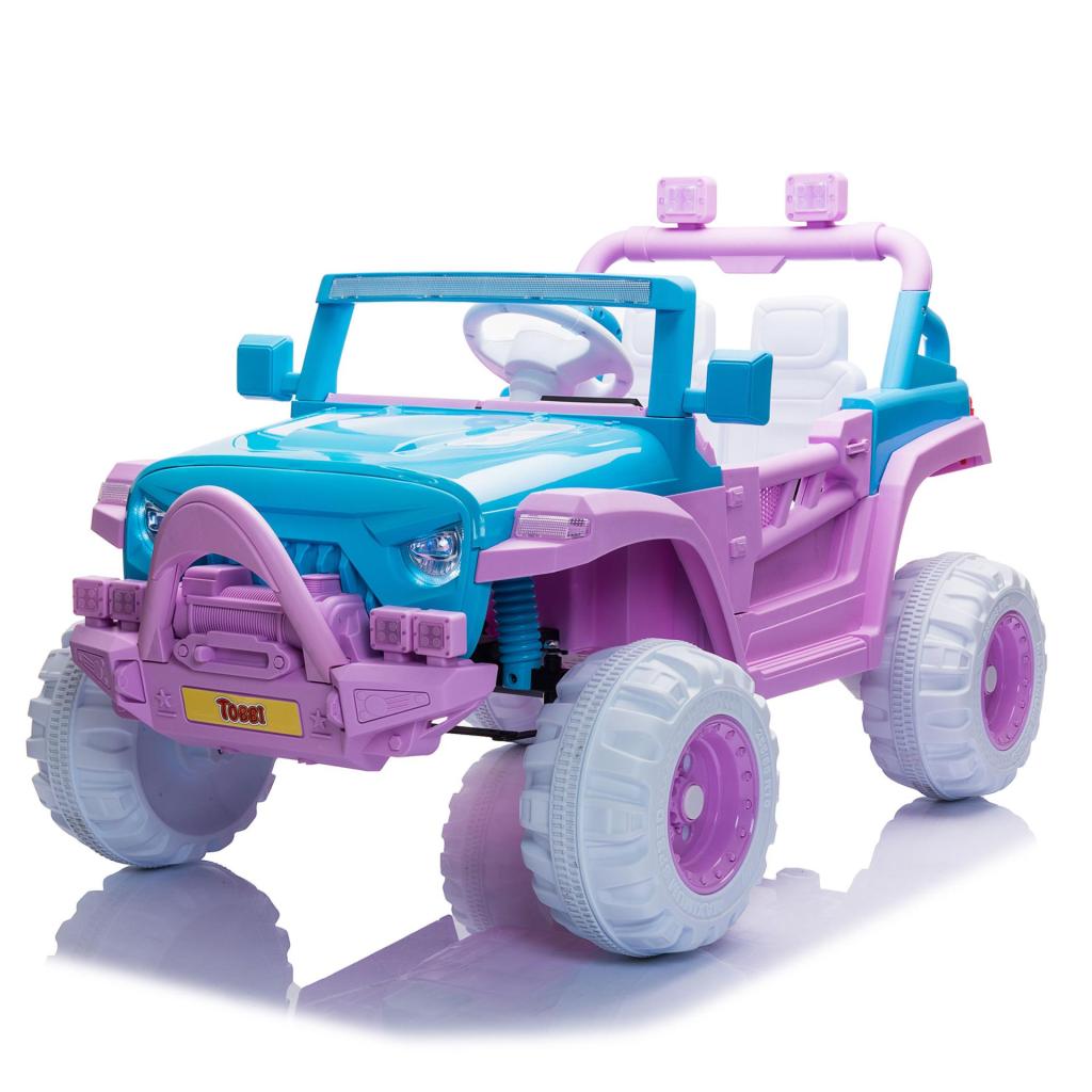 12V Kids Ride On Electric Motorized Off-Road Vehicle w/ 2.4G Remote Control, Pink+ Rose Red TH17Y0714 2 1