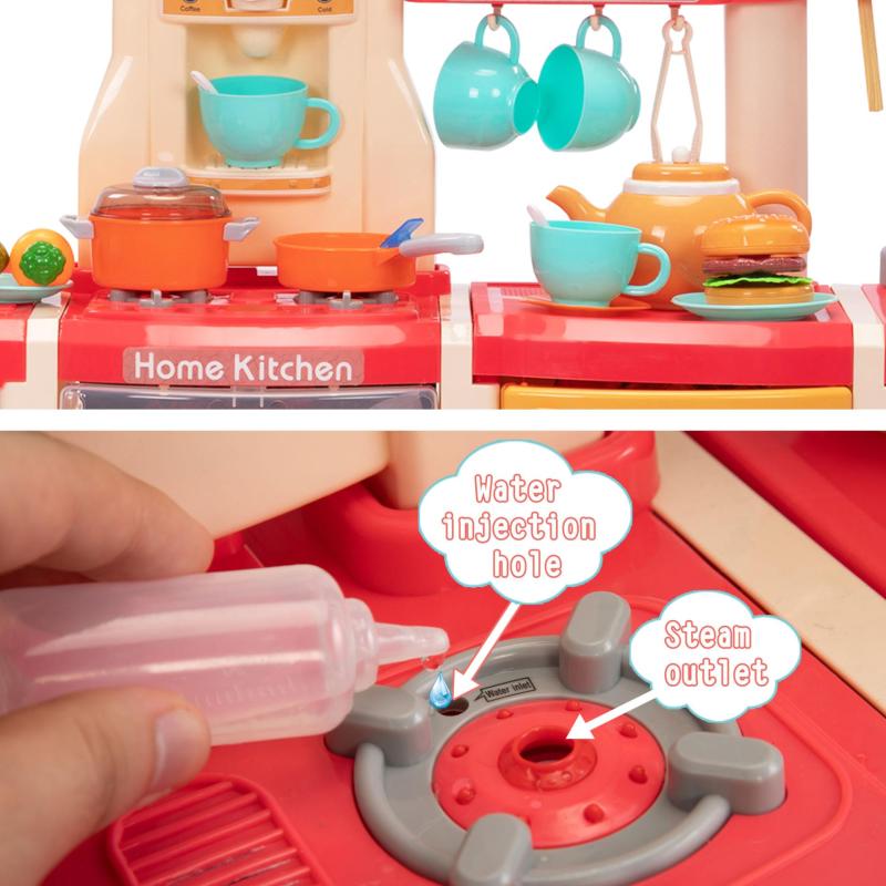 Nyeekoy Kids Kitchen Play Accessories Set Toy Cookware for Boys & Girls TH17Y0732 zt 3