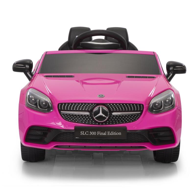 TOBBI 12V Kids Ride On Car Mercedes Benz SLC 300 Licensed Kids Electric car for Boys Girls, Pink TH17Y0966 1