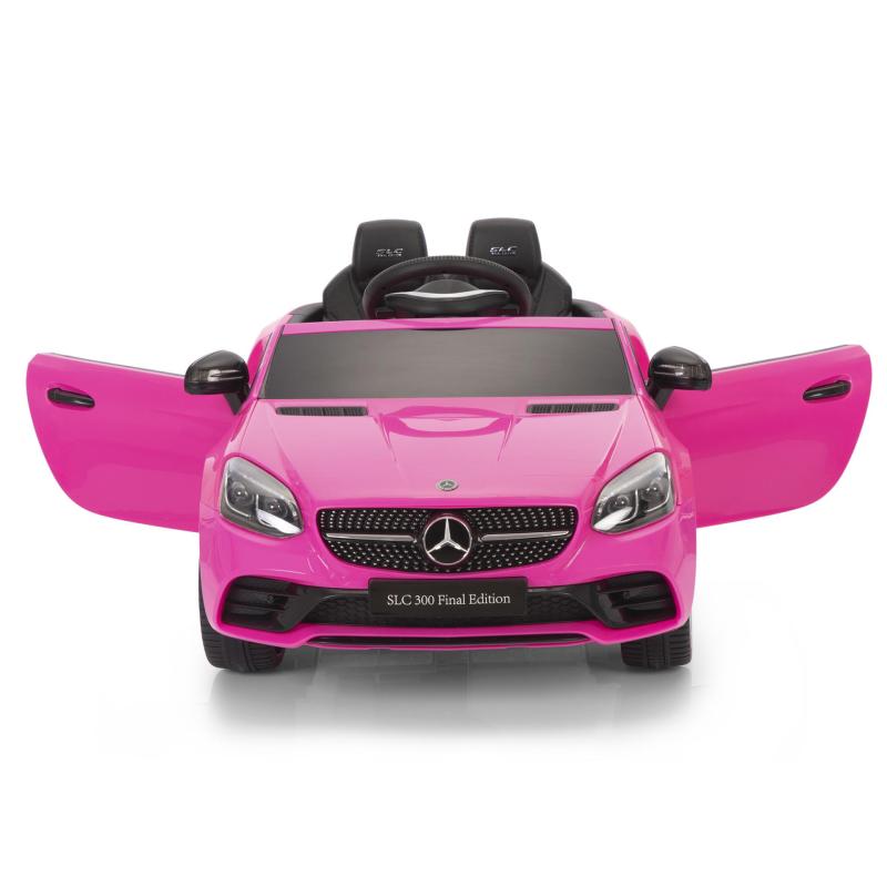 TOBBI 12V Kids Ride On Car Mercedes Benz SLC 300 Licensed Kids Electric car for Boys Girls, Pink TH17Y0966 2