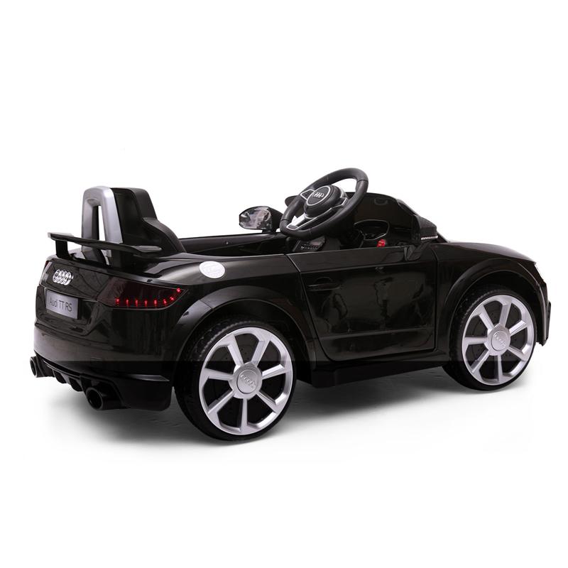 Tobbi Audi TT RS Ride On Car For Kids With Remote Control, Black audi tt rs licensed ride on car black 14
