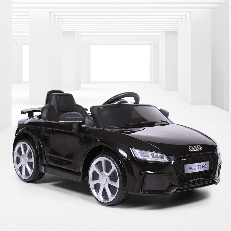 Tobbi Audi TT RS Ride On Car For Kids With Remote Control, Black audi tt rs licensed ride on car black 6