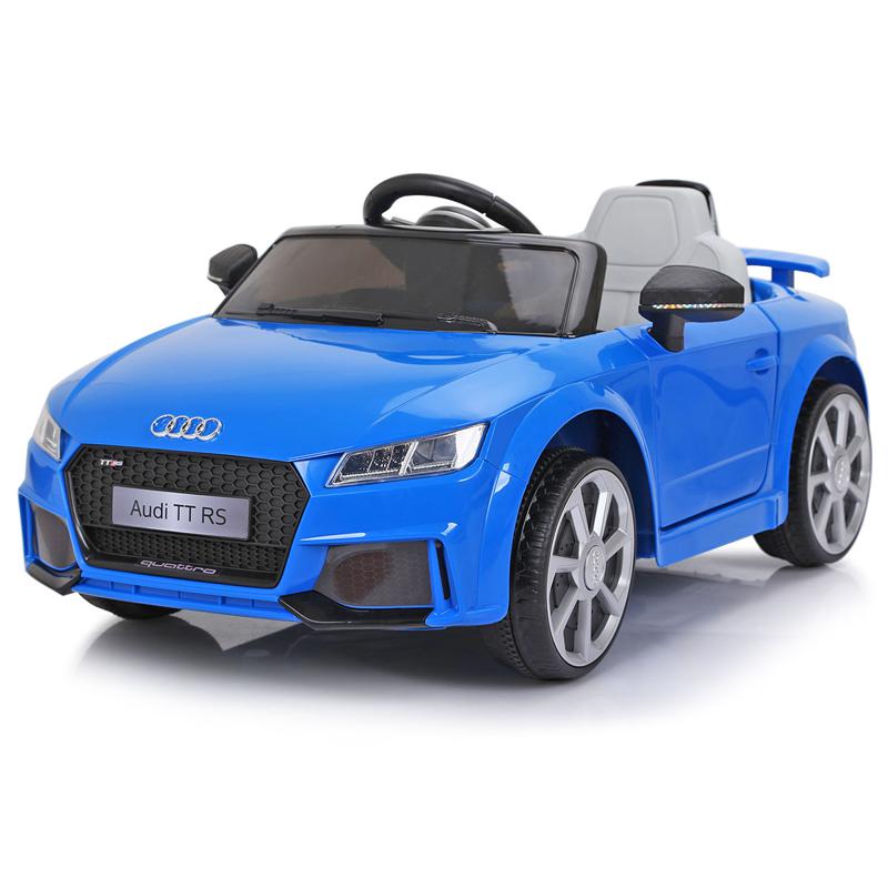 Tobbi Audi TT RS Ride On Car For Kids With Remote Control, Blue audi tt rs licensed ride on car blue 10