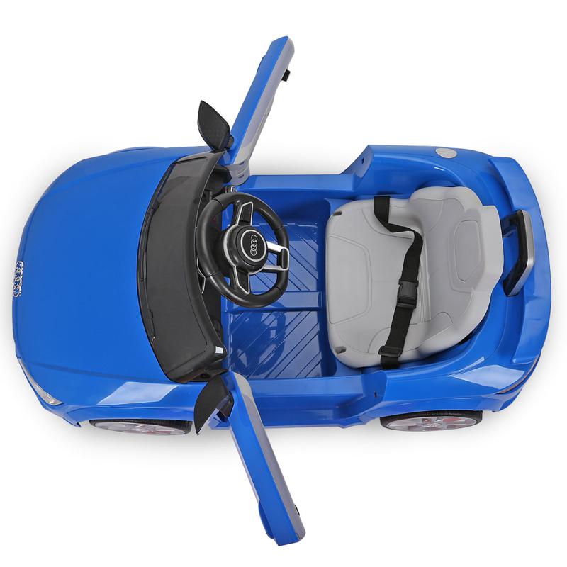 Tobbi Audi TT RS Ride On Car For Kids With Remote Control, Blue audi tt rs licensed ride on car blue 11