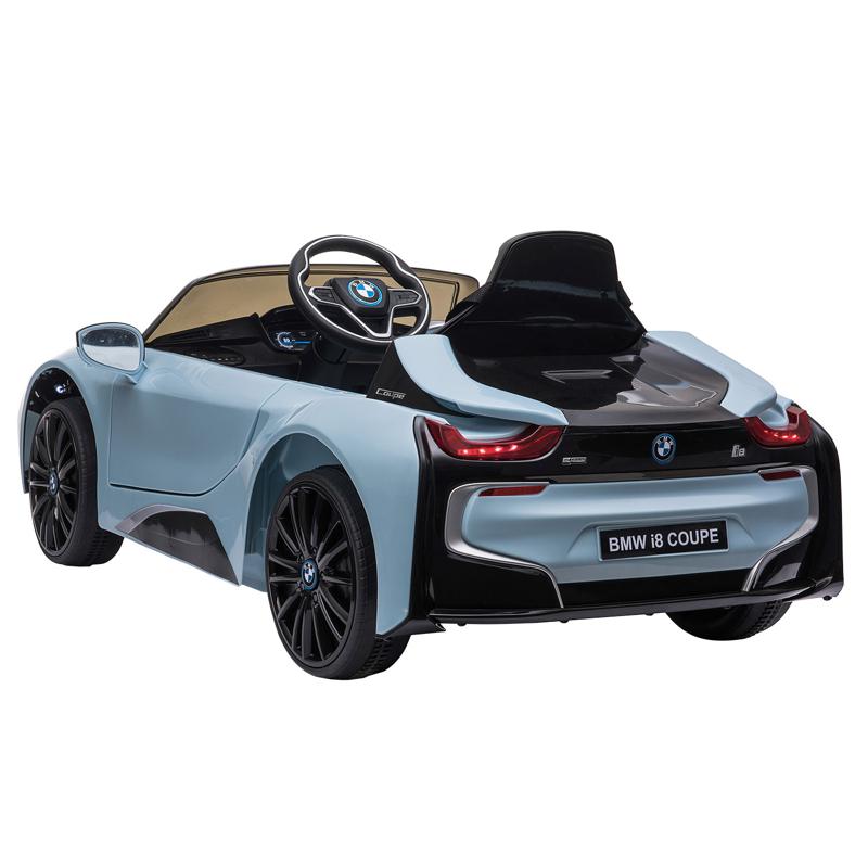 Tobbi 12V Kids BMW Power Wheels Blue Ride On Car With Remote Control bmw licensed i8 12v kids ride on car blue 3