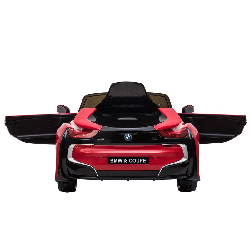 Tobbi BMW Ride on Car With Remote Control For Kids, Red bmw licensed i8 12v kids ride on car red 2