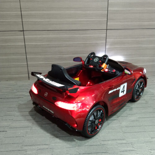 Tobbi 12V Electric Licensed Mercedes Benz AMG GT Kid Ride on Car, Red photo review