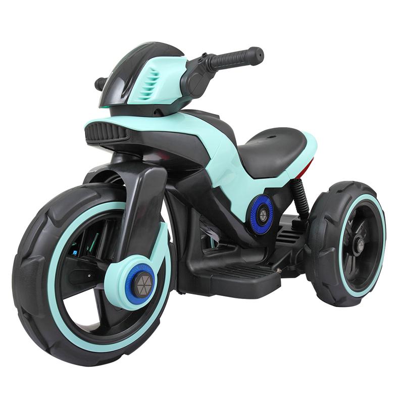Tobbi Battery Operated Motorcycle Tricycle W/ 3 Wheel electric motorcycle tricycle battery operated blue 7