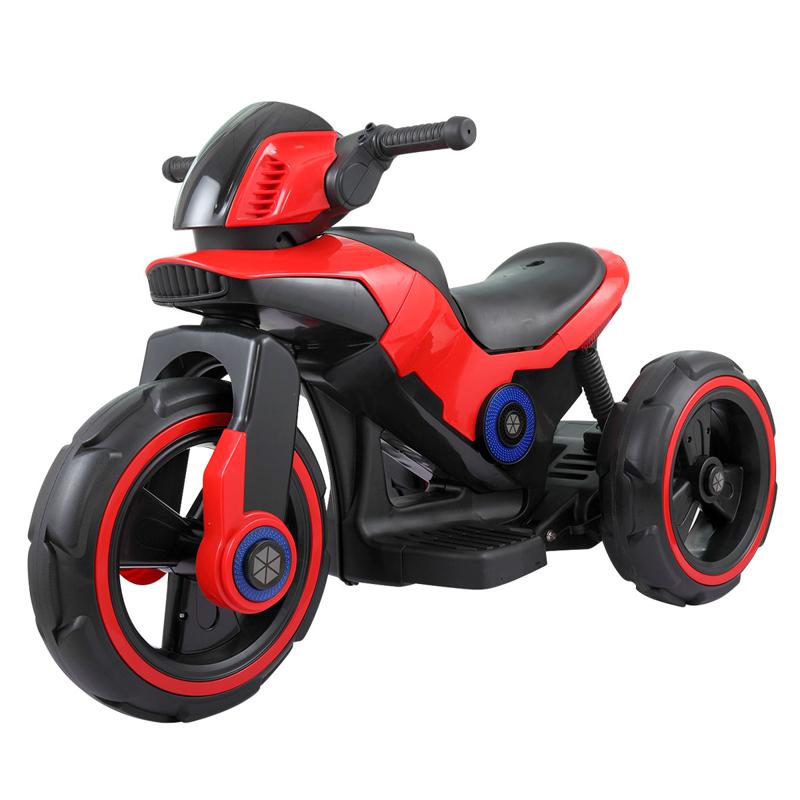 Tobbi 6V Electric Motorcycle Tricycle W/ 3 Wheel electric motorcycle tricycle battery operated red 3