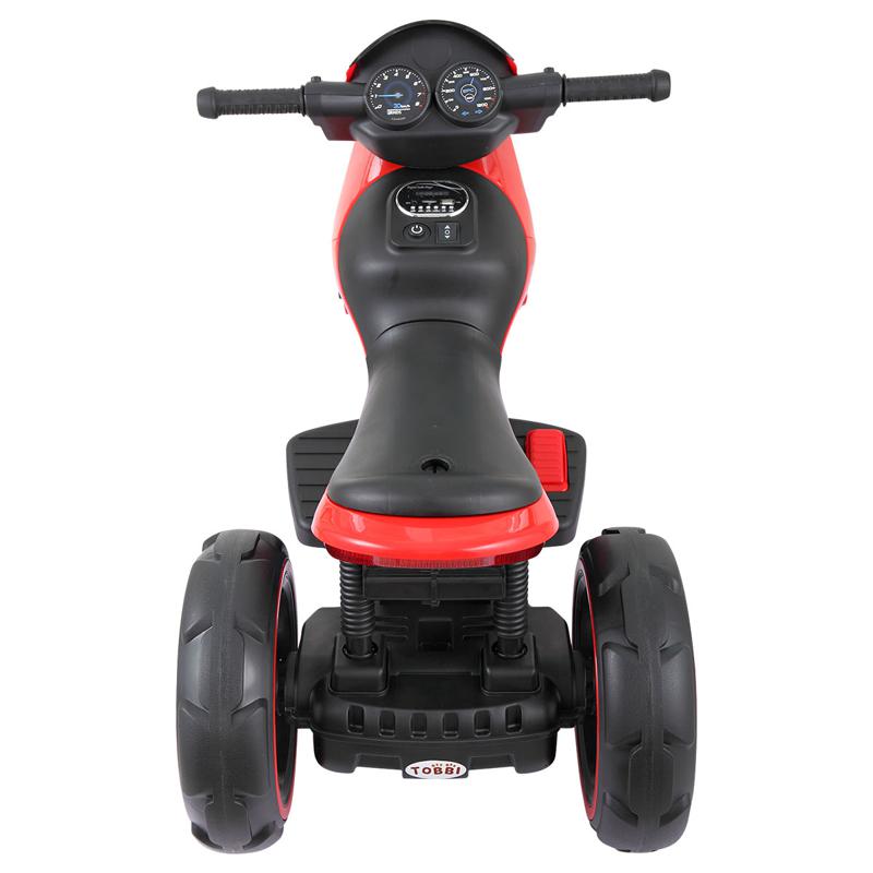 Tobbi 6V Electric Motorcycle Tricycle W/ 3 Wheel electric motorcycle tricycle battery operated red 7