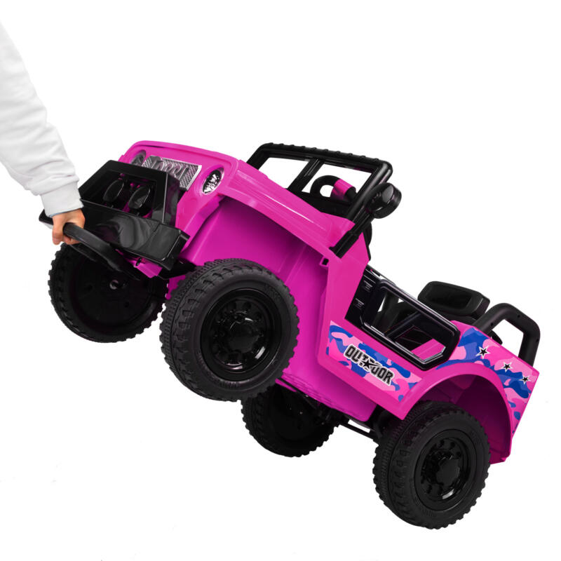 Tobbi Kids Ride On Truck Off-Road Vehicle W/ Remote Control 12V image 8 of TOBBI Customized Kids Ride on Car
