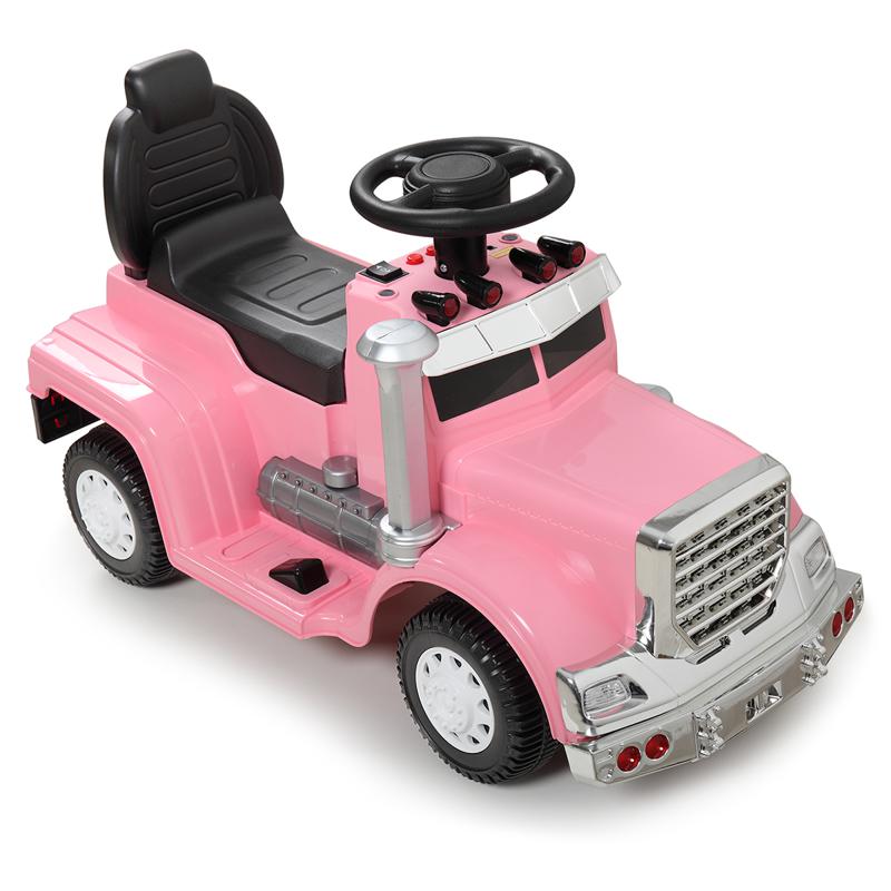 Tobbi Push Riding Toys for Toddlers, Pink kids push ride on car for toddler pink 7
