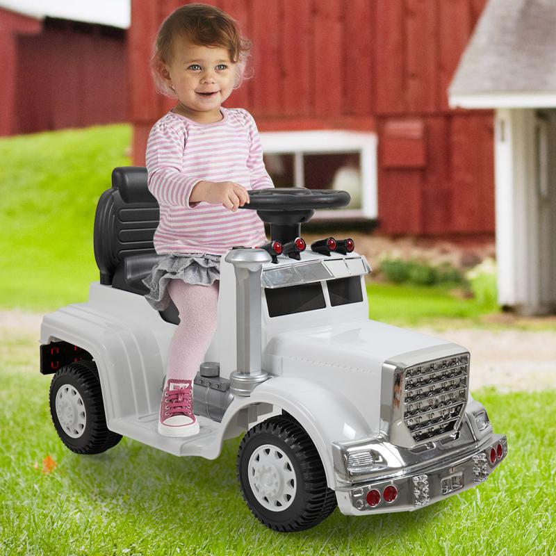 Tobbi Push Riding Toys for Toddlers, White kids push ride on car for toddler white 10