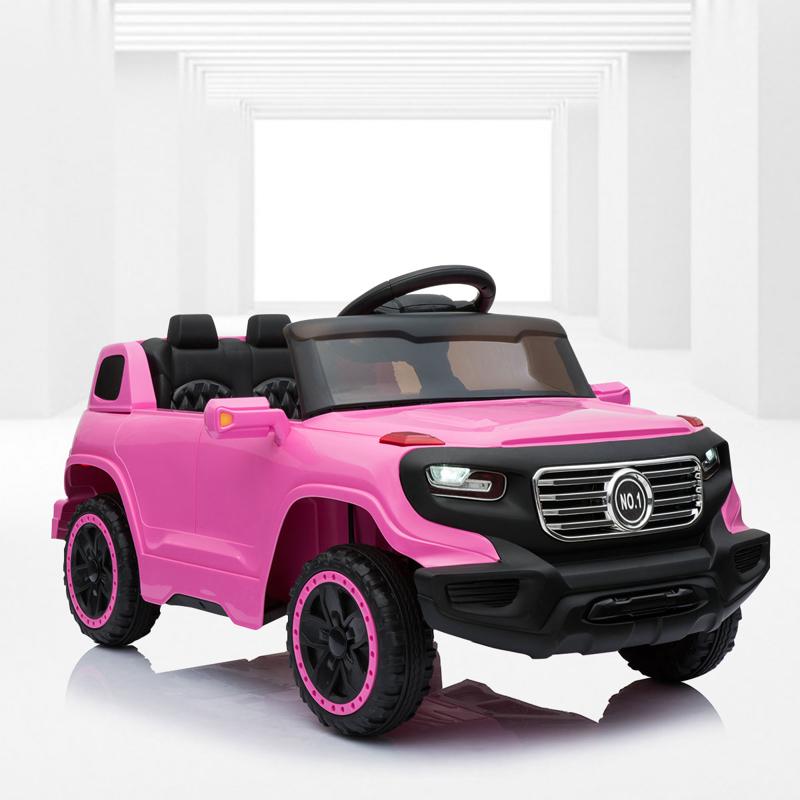 Tobbi 6V Kids Power Wheel SUV Ride On Toy with Remote, Pink kids ride on car 6v racing vehicle pink 16 1