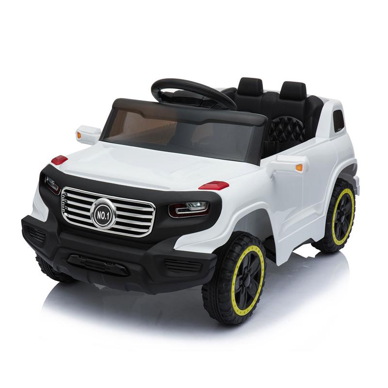 Tobbi 6V Kids Power Wheel SUV with Remote Control, White kids ride on car 6v racing vehicle white 12