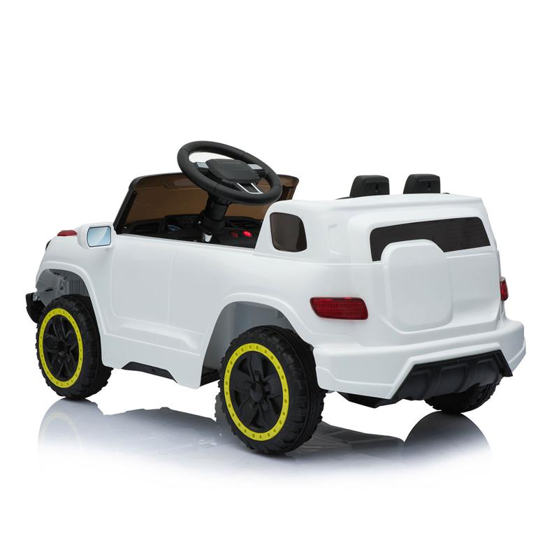 Tobbi 6V Kids Power Wheel SUV with Remote Control, White kids ride on car 6v racing vehicle white 9