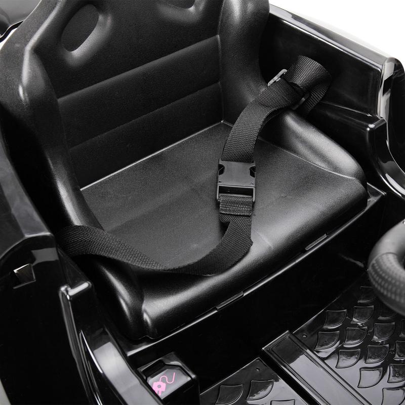 Tobbi 6V Licensed Mercedes Benz AMG GTR with Parental Remote Control, Black kids ride on car benz licensed amg gtr black 19