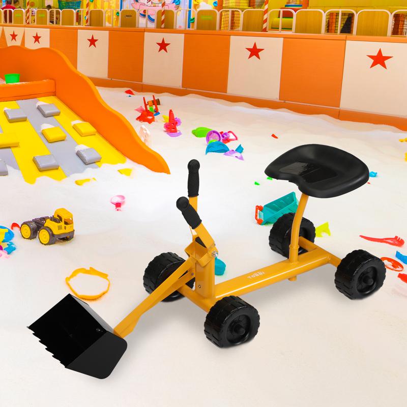 Tobbi Kids Ride-on Sand Dumper Toy for 3-12 Years Old kids ride on sand bulldozer toys for kids 3 12 11