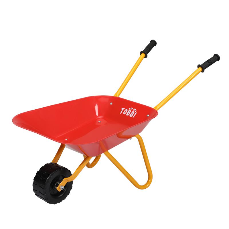 Tobbi Kids WheelBarrows with Garden Carts, Red kids wheel barrows and garden carts red 3