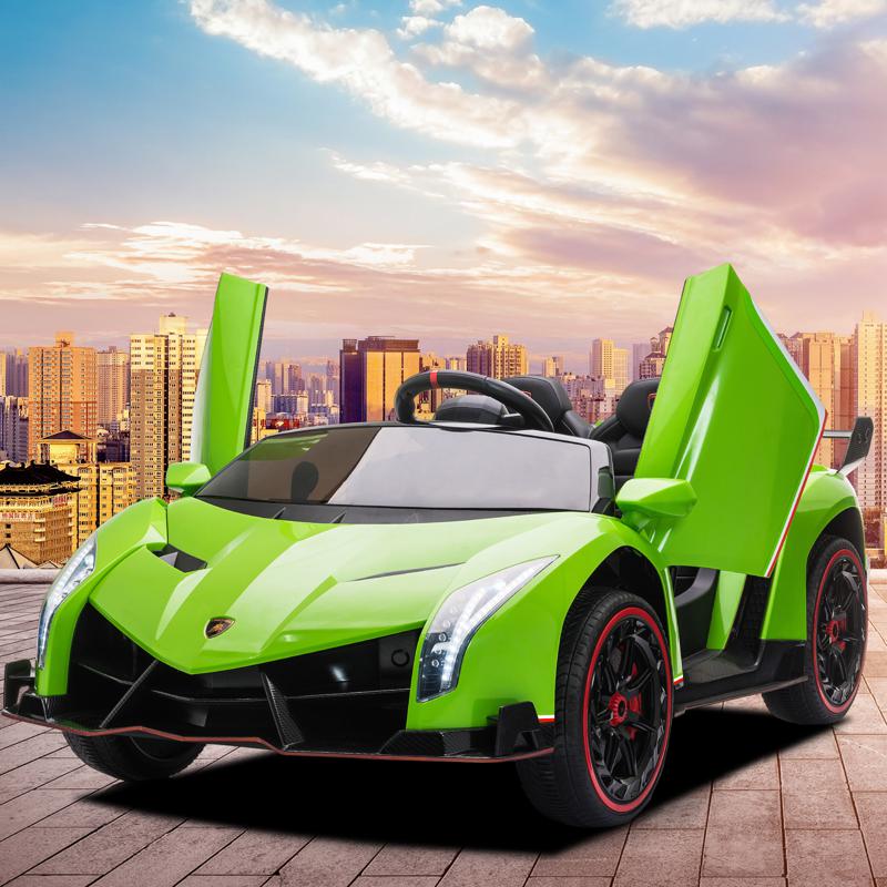 7 Colors Kids Lamborghini Ride On Car with Parental Remote Control lamborghini veneno 12v kids ride on car green 18