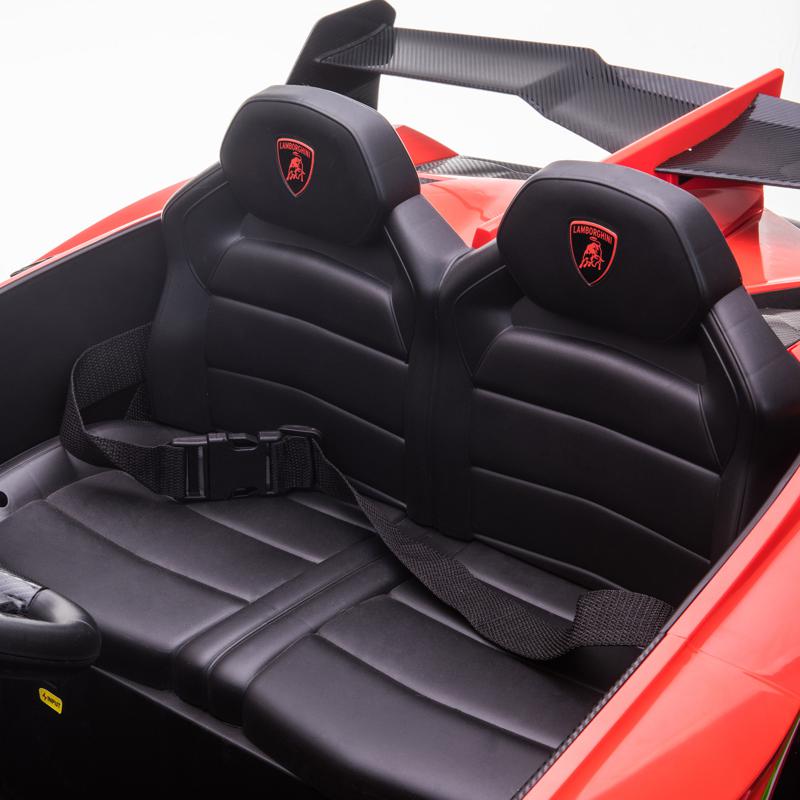 Tobbi 12V Lamborghini Sian Electric Kids Ride On Car with Remote Control, Red lamborghini veneno 12v kids ride on car red 34