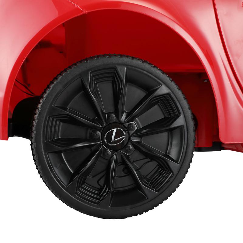 Tobbi Lexus Licensed LC500 Kids Electric Car With Remote, Red lexus licensed lc500 electric vehicle red 22