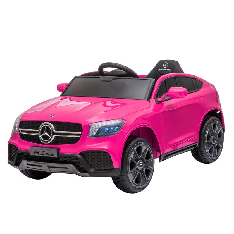 Tobbi Mercedes Benz GLC Licensed Kid's Electric Toy Car Vehicle, Pink mercedes benz glc licensed 12v kids eleectric car pink 0