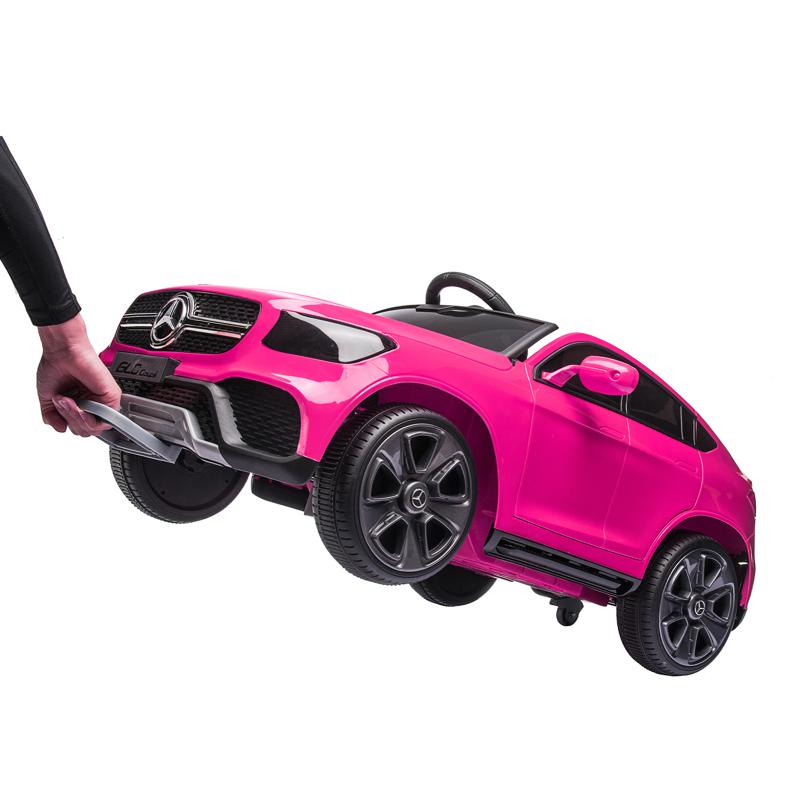 Tobbi Mercedes Benz GLC Licensed Kid's Electric Toy Car Vehicle, Pink mercedes benz glc licensed 12v kids eleectric car pink 3