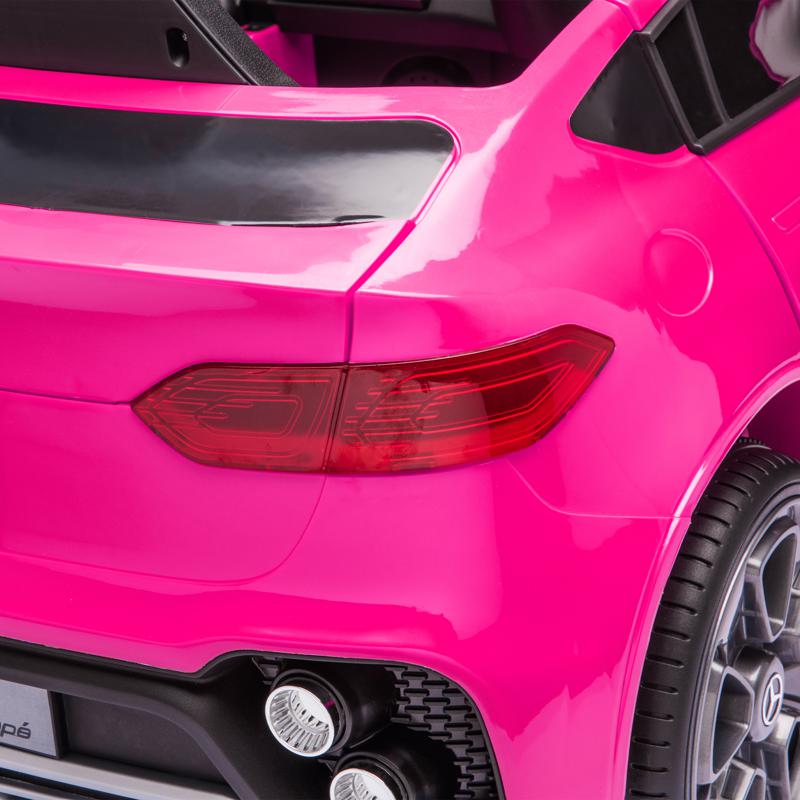Tobbi Mercedes Benz GLC Licensed Kid's Electric Toy Car Vehicle, Pink mercedes benz glc licensed 12v kids eleectric car pink 37