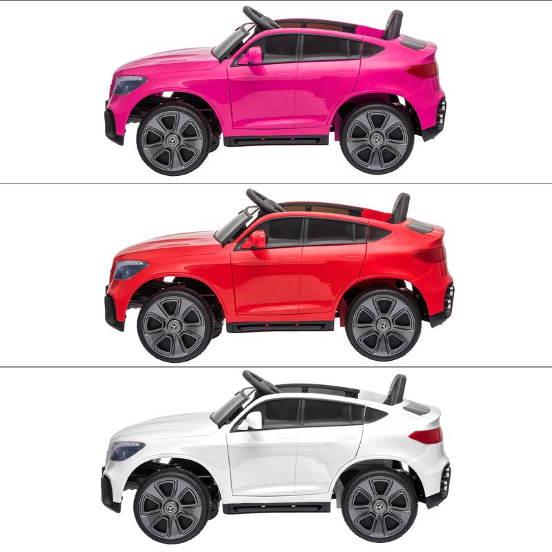 Tobbi Mercedes Benz GLC Licensed Kid's Electric Toy Car Vehicle, Pink mercedes benz glc licensed 12v kids eleectric car pink 46