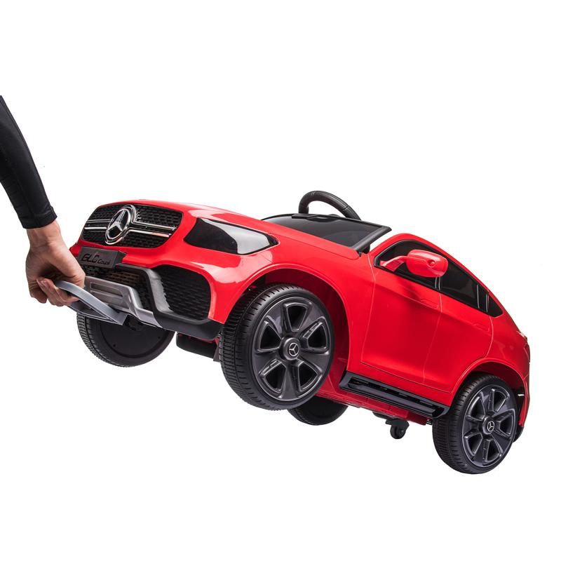 Tobbi Mercedes Benz GLC Licensed Kid's Electric Toy Car Vehicle, Red mercedes benz glc licensed 12v kids eleectric car red 3