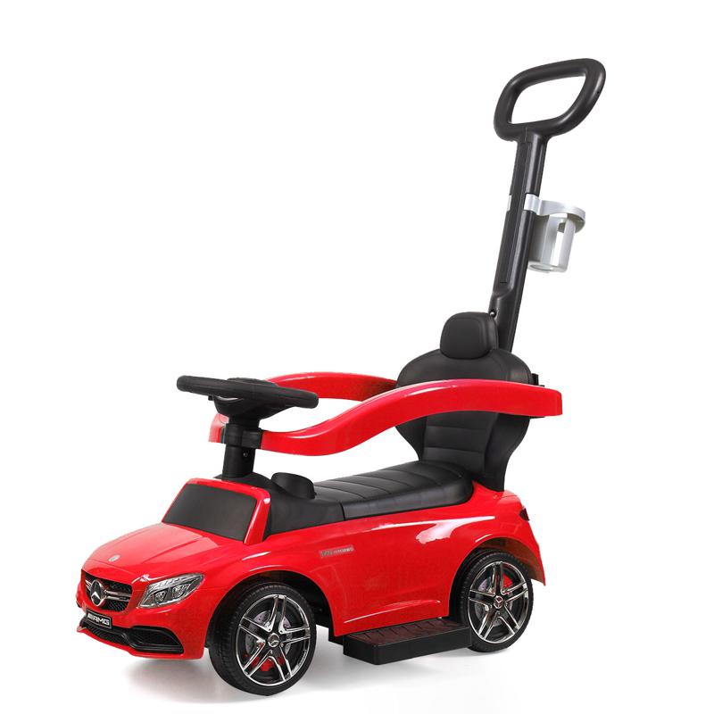 Tobbi Mercedes Benz Ride On Push Car for Toddlers, Red mercedes benz ride on push car for toddlers aged 1 3 years red 1
