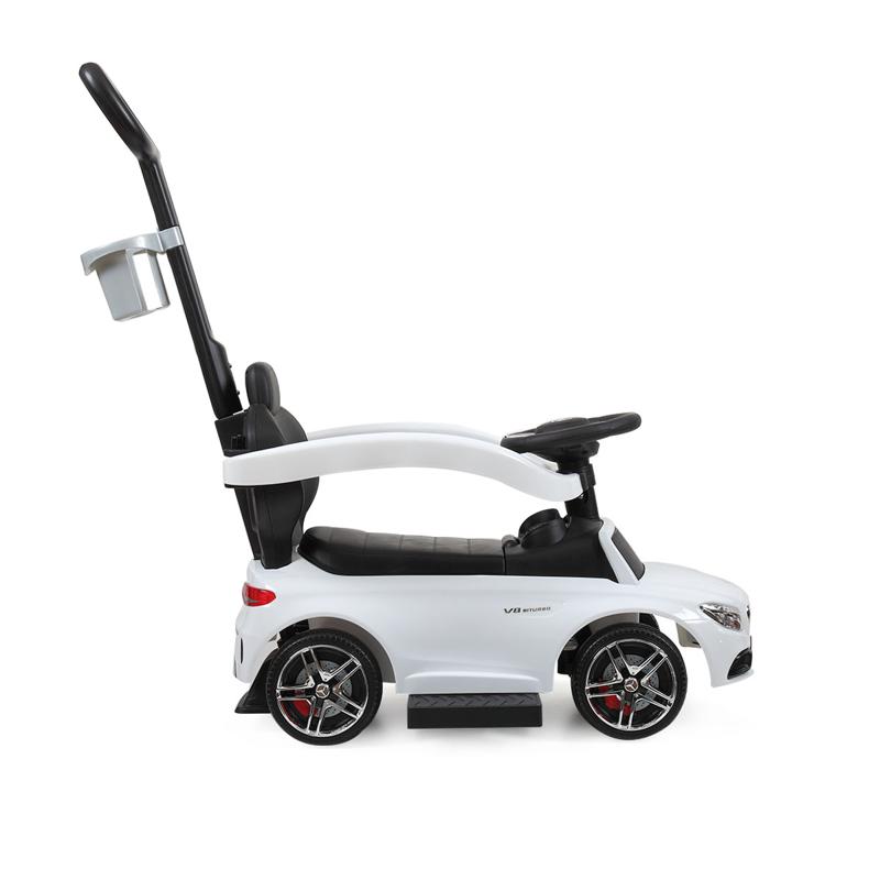 Tobbi Mercedes Benz Ride On Push Car for Toddlers, White mercedes benz ride on push car for toddlers aged 1 3 years white 14