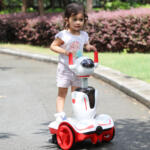 Tobbi Three-in-one Robot Kids Electric Buggy With Baby Carriages, Red + White prod 7671910816 1 1