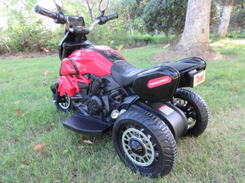 Tobbi 3 Wheel Motorcycle for Kids, Red photo review