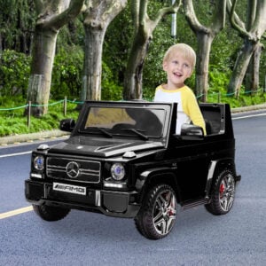 Benz power wheel jeep is popular among boys