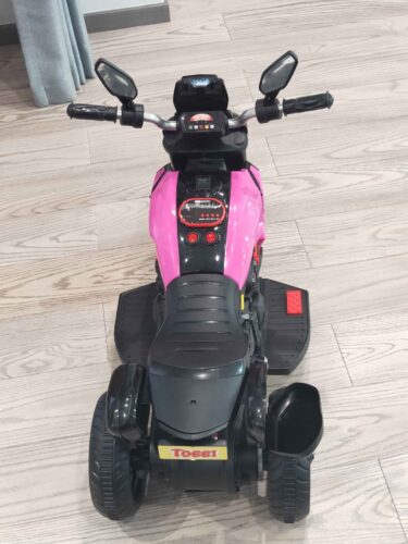 Tobbi 3 Wheel Motorcycle for Kids, Rose Red photo review