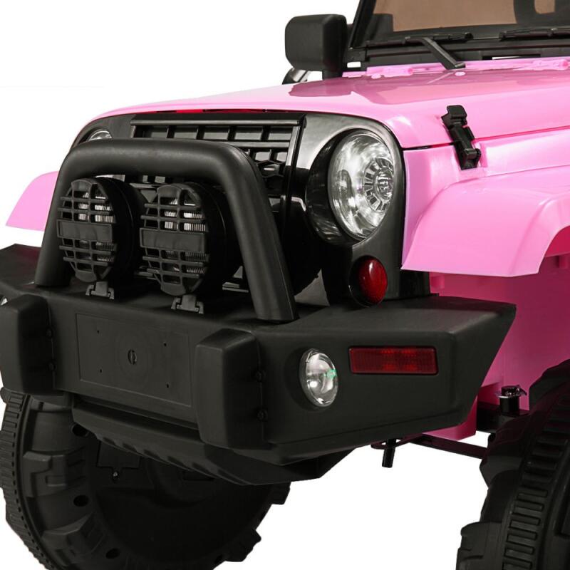 Tobbi 12V Battery Powered Jeep Ride On Truck with 3 Speed th17n0364 j 1