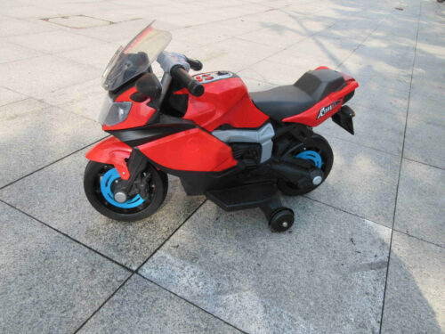 Tobbi Electric Ride On Motorcycle Toy for Kids, Red photo review