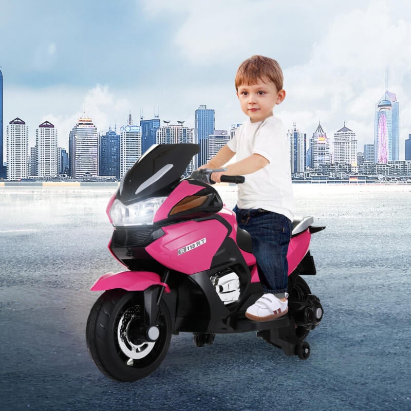 Tobbi 12V Ride On Children's Electric Motorcycle for Toddler th17r0546 cj 2
