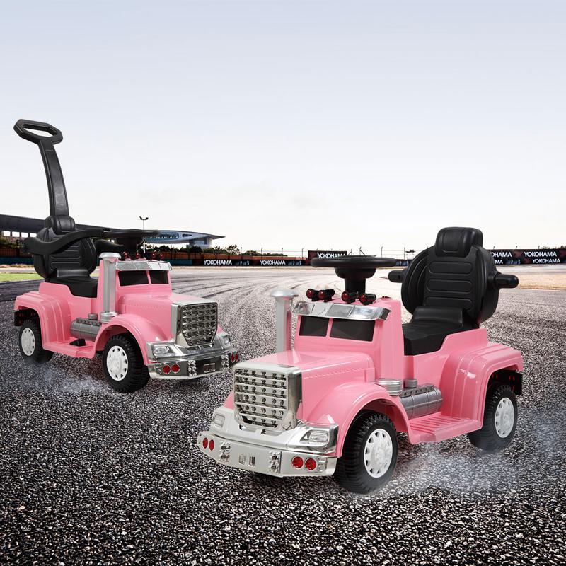Tobbi Toddler Push Car Kids Electric Ride-on Car, Pink toddler push car kids electric ride on car pink 3