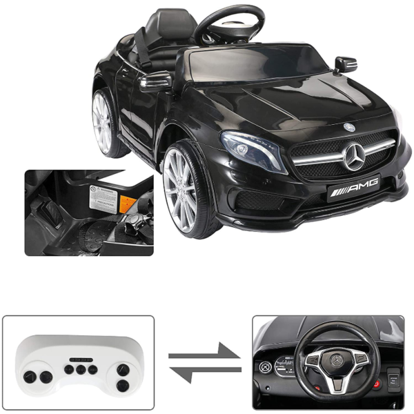 Tobbi Mercedes Benz Licensed Electric Kids Ride on Cars Remote Control, Black 下载 14 1
