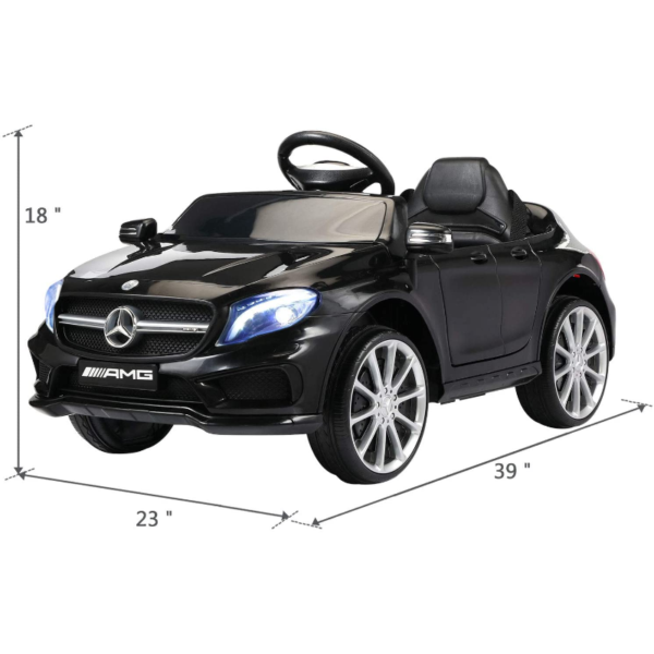 Tobbi Mercedes Benz Licensed Electric Kids Ride on Cars Remote Control, Black 下载 18 2
