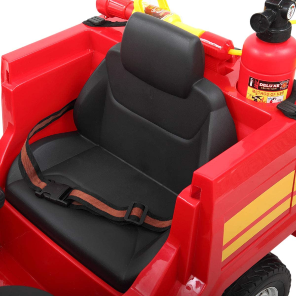 Tobbi 12V Kids Ride on Toys Fire Truck Real Driving Experience with Remote Control, Red 下载 26 2