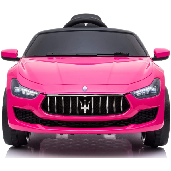 Tobbi 12V Licensed Maserati Battery Powered Toy Car, Electric Kids Ride On Car with Parental Remote Control for Toddlers, Pink 28 2