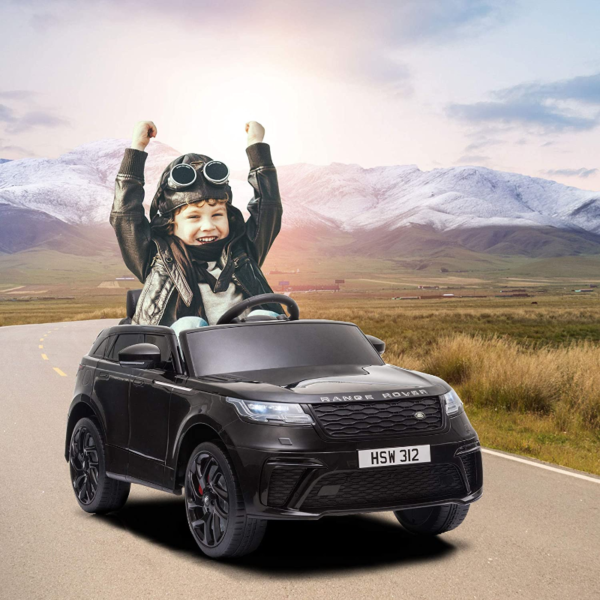 Tobbi 12V Licensed Land Rover Electric Kids Ride On Car with Remote Control, Black 下载 29 1