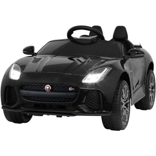 Tobbi Kids Electric Car Battery Powered Jaguar F-Type SVR Ride On Toy with Remote, Black 下载 39